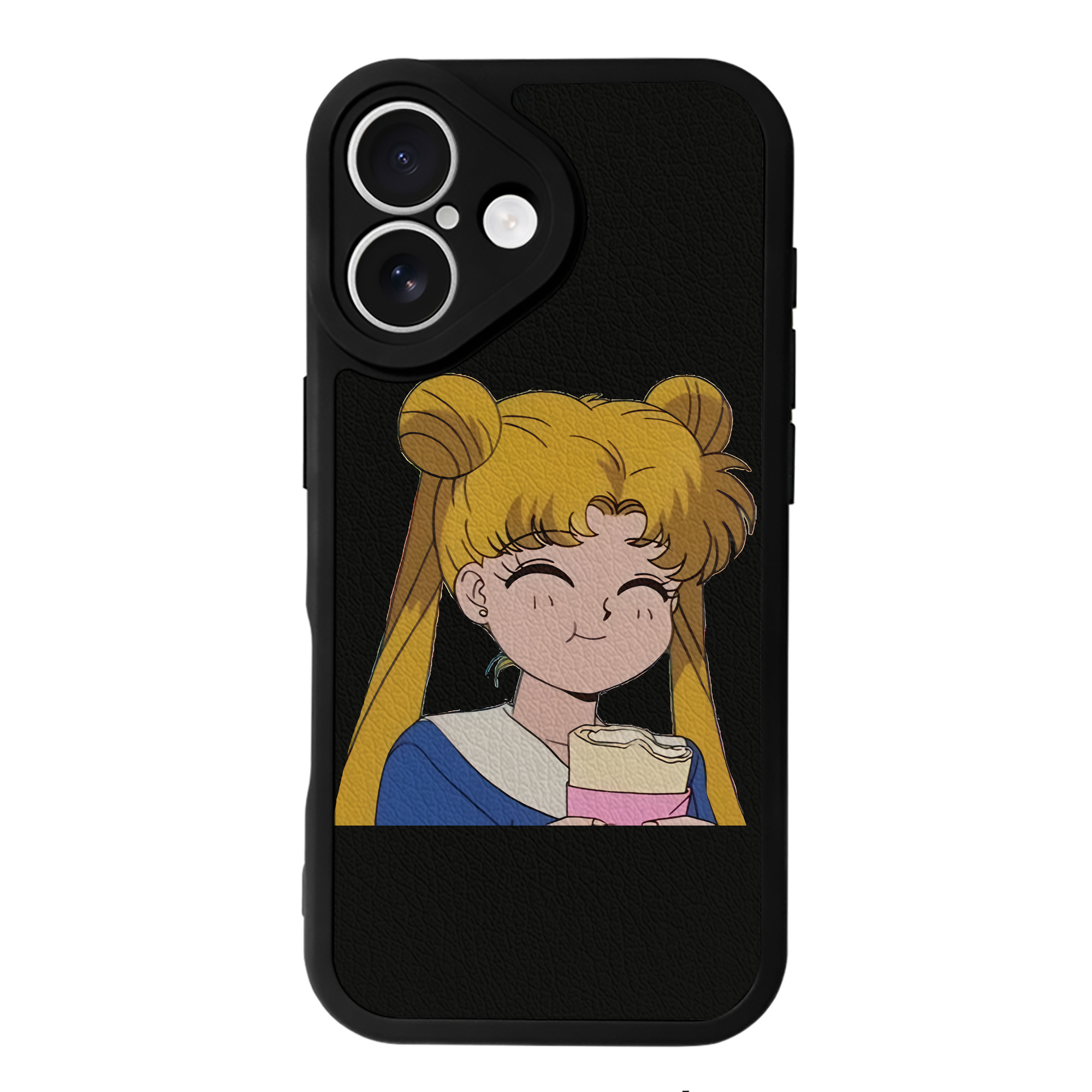 （画像用） 美少女戦士セーラームーン 愛野 美奈子 あいの みなこ Sailor Moon Aino Minako 【iPhone 16シリーズ対応】シリコンスマホケース（レザー調） 材質：シリコン